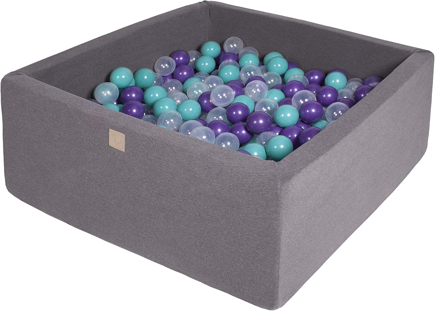 Meowbaby 90x90x40cm Sans Balles 7cm Piscine A Balles Carre Bebe Enfant Rond Fabrique En Ue Quadratique Gris Fonce Jeux De Plein Air Et Sports Jeux Et Jouets Genesis Gs Com