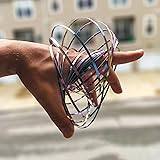 Faxadella Holoflux Toy Holographic by While Moving Creates a Ring Flow Rainbow E Effect-Kinetic Toys