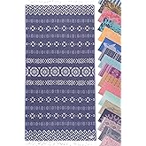 100% Cotton Quick Dry Travel Beach Towel - Large Turkish Beach Towels Oversized Sandproof (69 x 37 inch) - Fast Drying, Packable, Cloud, Sand Proof Towels for Adults – Turkish Beach Blanket, Gifts
