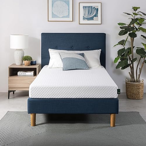ZINUS 6 Inch Twin Cooling Essential Memory Foam Mattress [NewVersion], Fiberglass Free, Medium Feel, Breathable Cooling Layers, Certified Safe Materials