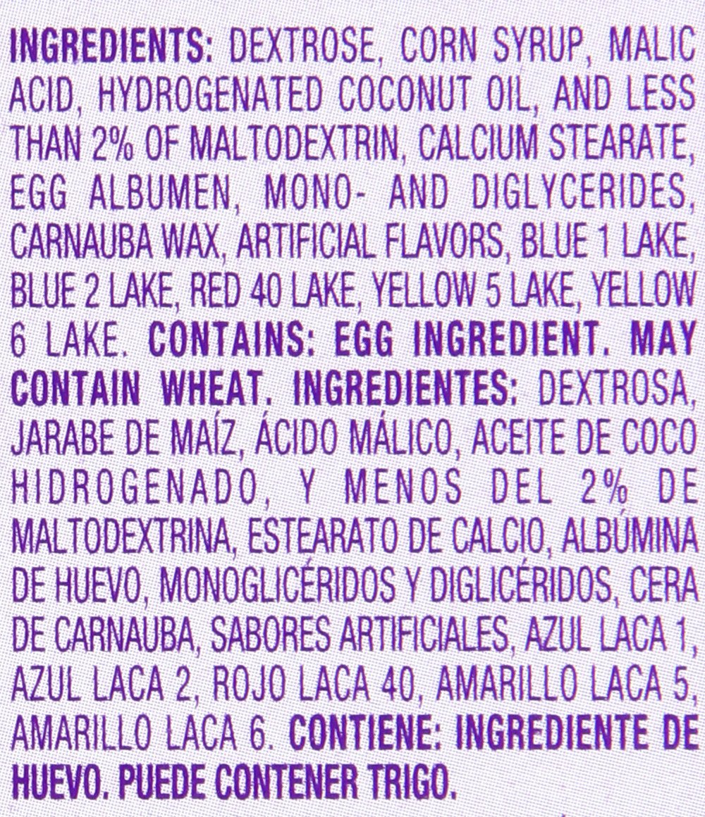 sweet tart ingredients