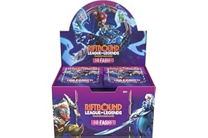 Riftbound: League of Legends TCG Unleashed - Booster Display - 24 Booster Packs (14 Cards Ea), Deck-Building Trading Card Gam