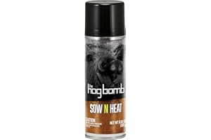 Hunters Specialties Hog Bomb Sow 'N Heat Aerosol Spray | Natural Sow Estrus Urine Scent Attractant for Hunting, 6.65 Oz Can