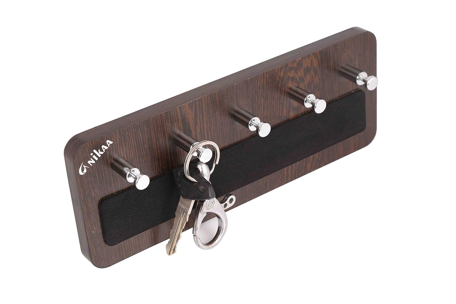 Anikaa 5 Hook Wenge finish KeyHolder/ Wall Mounted Key ChainHolder