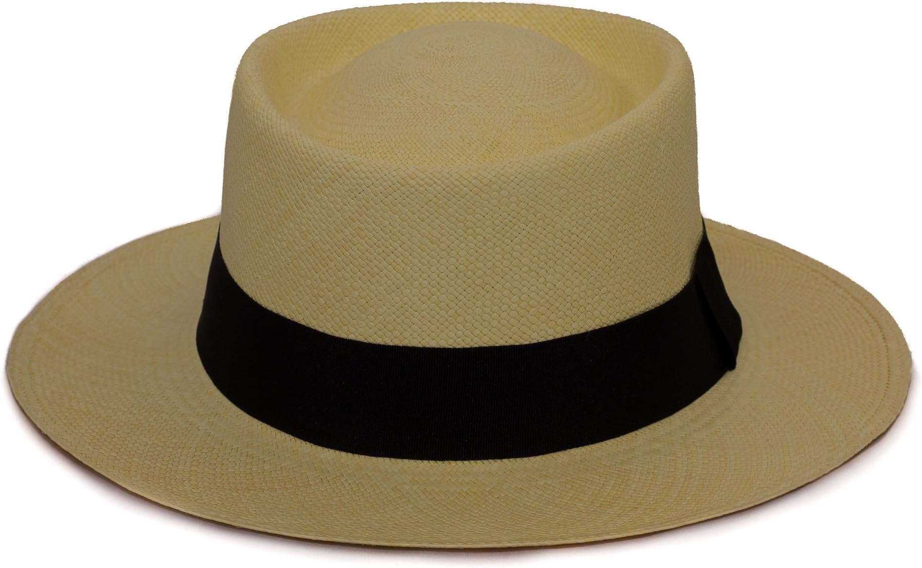 Tumia - Dumont Style Panama - Natural with Black Band - Beathable and Stylish