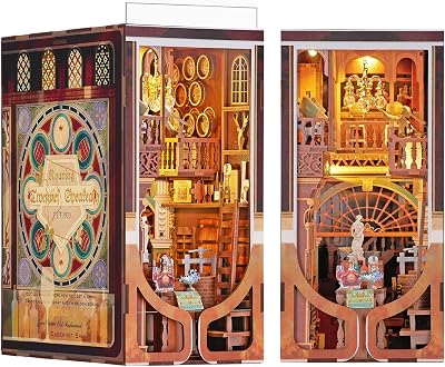MiniCity Book Nook Kit Roaring Twenties Speakeasy DIY 3D Wood LED Light