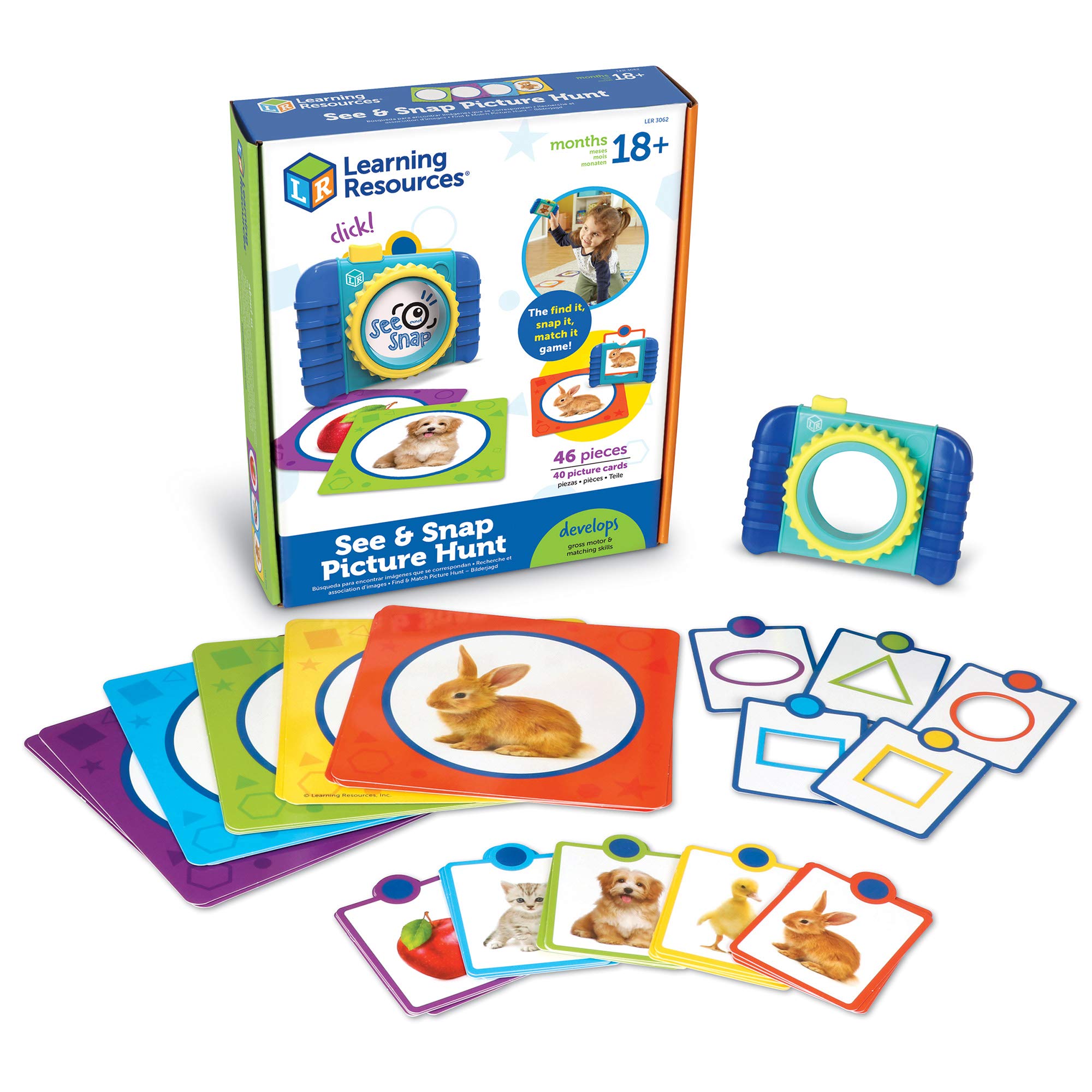 Learning Resources LER3062 See & Snap Picture Hunt