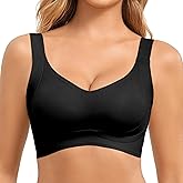 Plus Size Push Up Supportive Wireless Bras Comfort Soft No Underwire Seamless Full Coverage Comfort Bra for Women