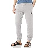 Lacoste Men's Tapered Fit Trackpants, Silver Chine, Small