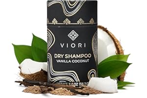 Viori Dry Shampoo Powder, Vanilla Coconut - Fast-Absorbing - Volumizing Shampoo - Dry Shampoo for Oily Hair - Neutralizes Odor - Long-Lasting