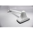 Bath Accessories 24" White Ceramic Towel Bar - Not for Flat Surface Installation