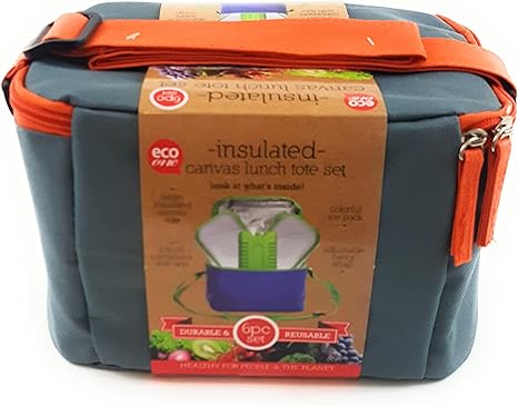 eco one insulated lunch tote set