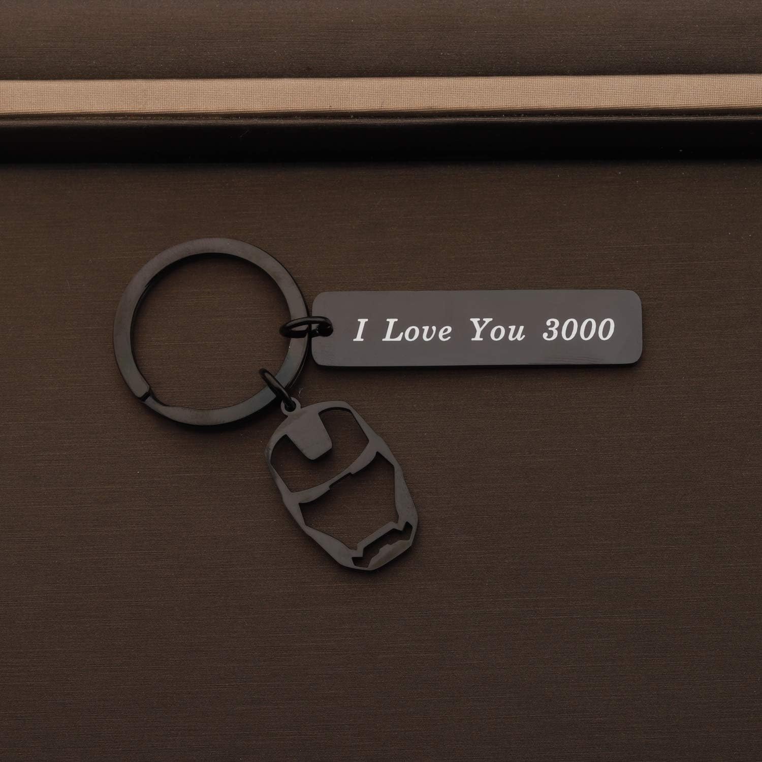 I Love You 3000 Keychain Inspire Gift Fan Gift for Wife Girlfriend, Boyfriend, Husband Gift (3000 Keychain BK) - Image 3