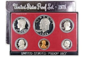 PROFILE COINS & COLLECTIBLES 1978 Clad Proof Set U.S. Mint Original Government Packaging OGP