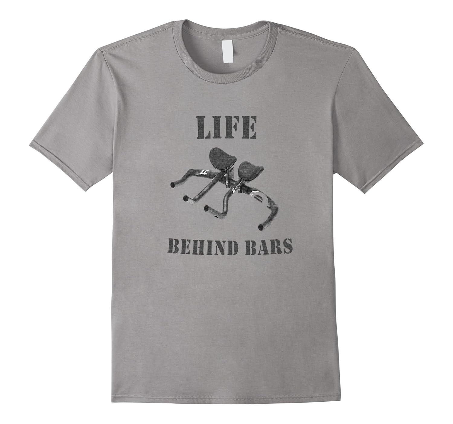 Aero road bike life behind bars cycling t-shirt-ANZ