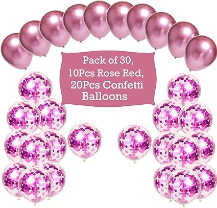 girly birthday balloons