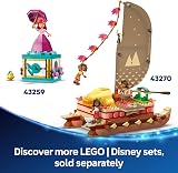 LEGO Disney Moana’s Adventure Canoe 43270 Buildable Boat with Textile Sail 4 view 7