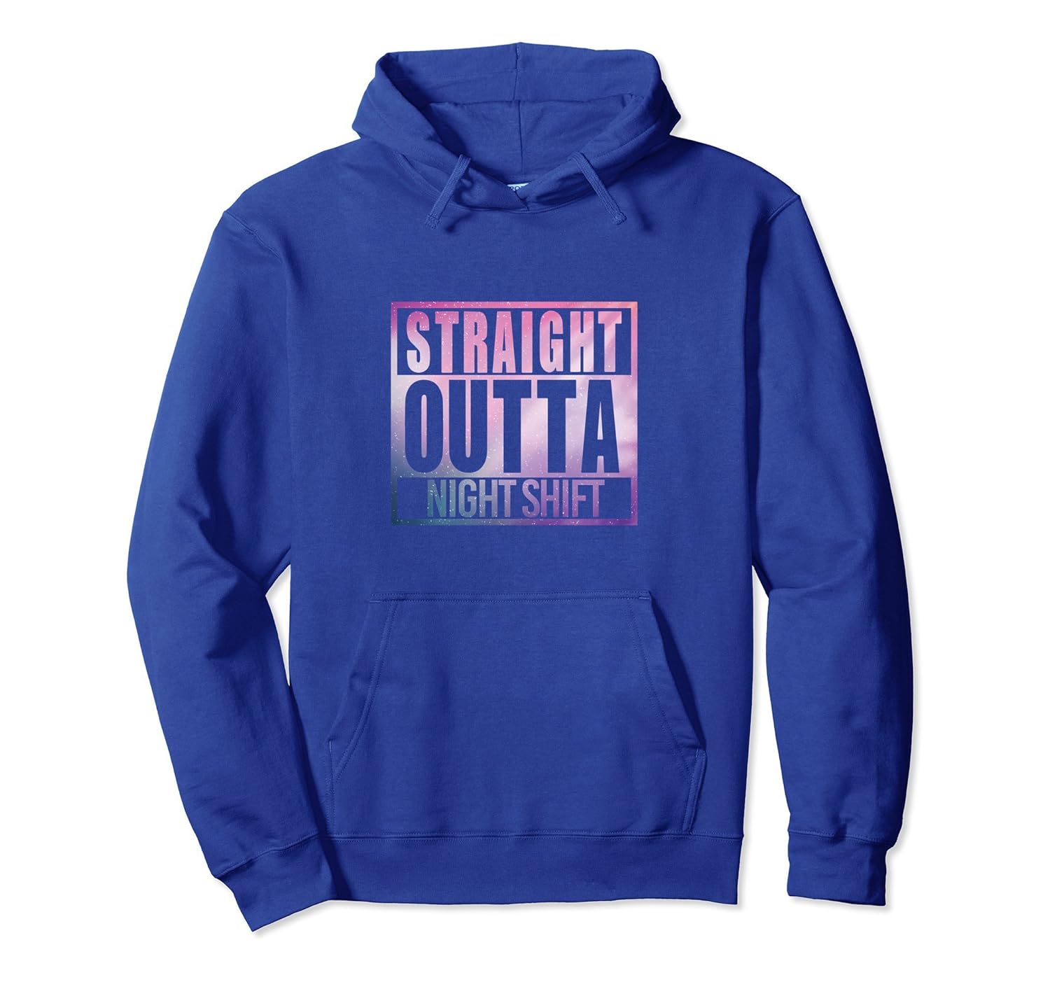 STRAIGHT OUTTA NIGHT SHIFT Hoodie Best Service Duty-anz