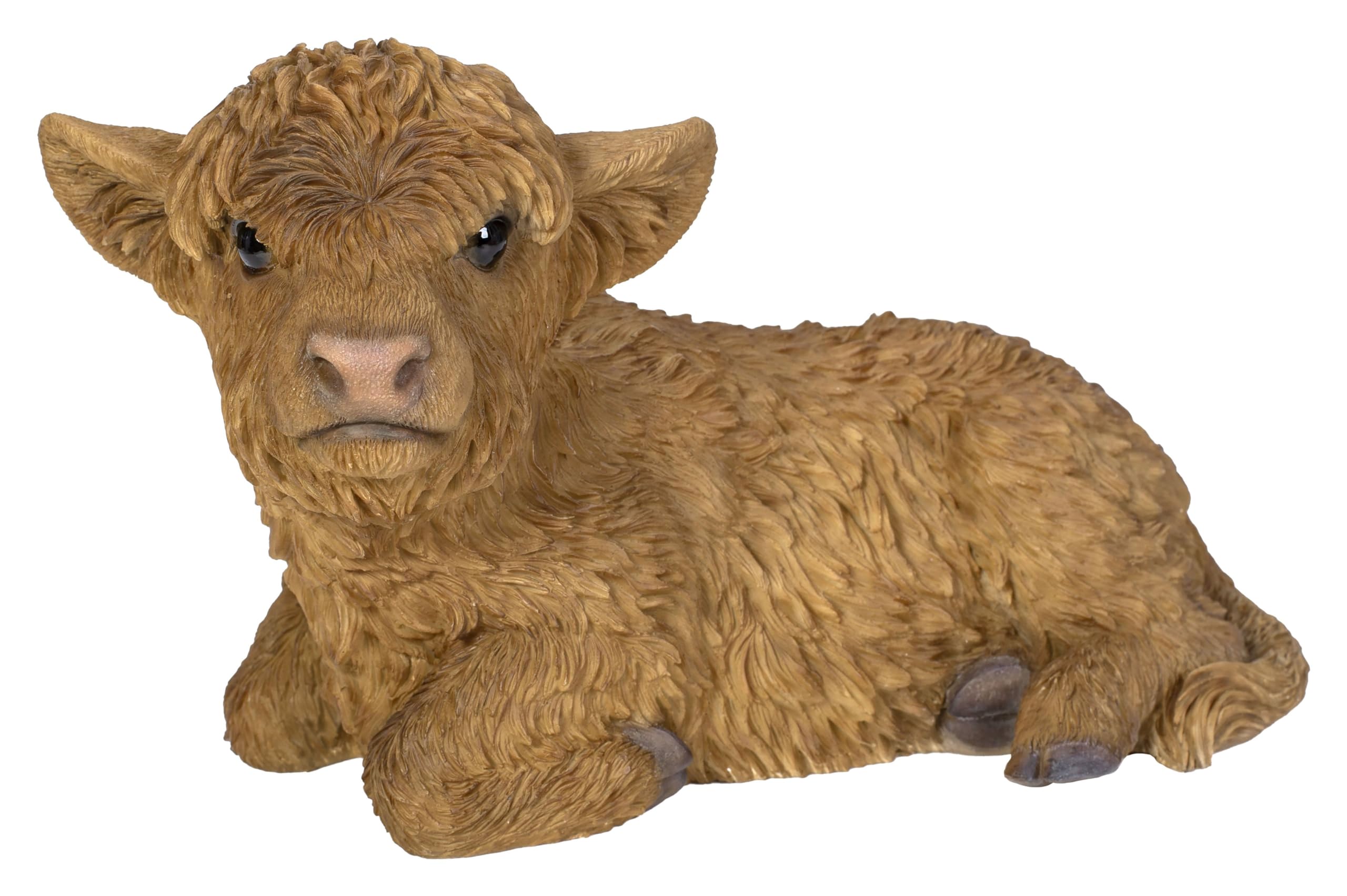 Vivid Arts - Laying Highland Calf - XRL-HCFL-D