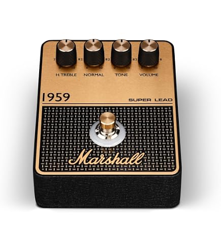 Amazon.com: Marshall JCM900 Overdrive/Distortion Pedal - Black and