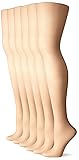 No Nonsense Women's Sheer To Waist Toe Pantyhose