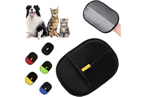 Magic Brush Pet Hair, The Magic Brush Pet Hair Remover, Multi-functional Reusable Pets Hairs Remover Electrostatic Gloves, fo