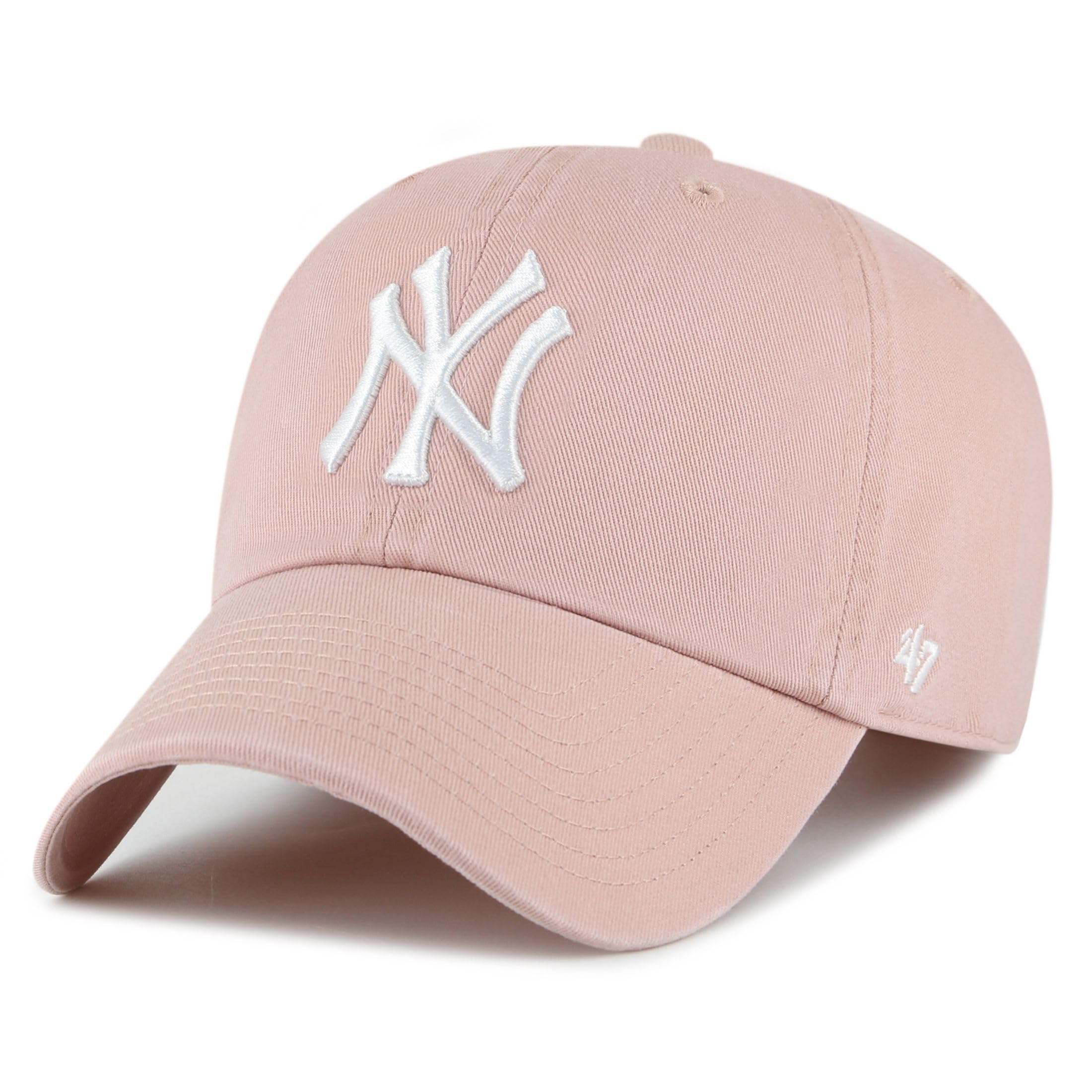 47 Brand Strapback Cap Clean UP New York Yankees Dusty Mauve — image 1
