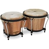 Latin Percussion CP221-AW Traditional Wood Bongos - Natural