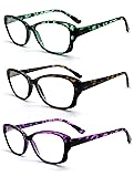 EYE ZOOM 3 Pack Stylish Cat Eye Style Reading