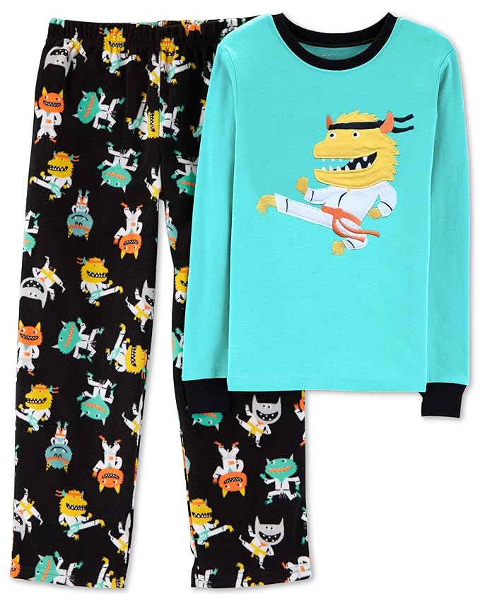 Carter's Boys' 2Piece Fleece Pajama Set Review