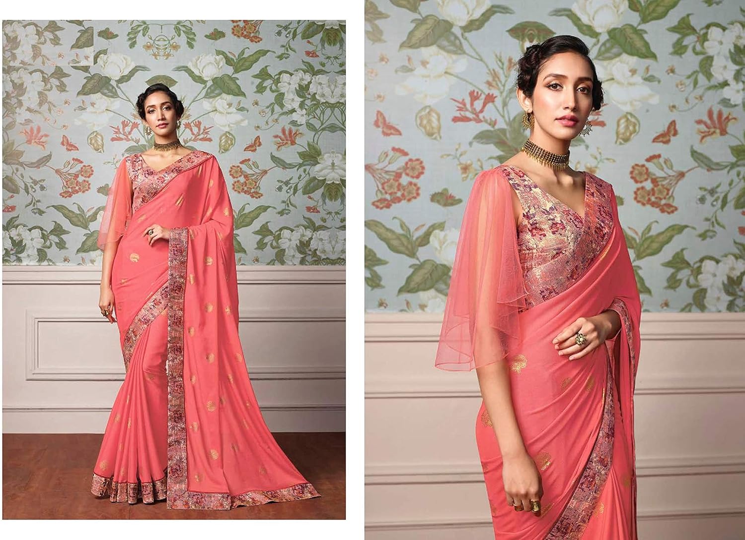 trendy party wear sarees