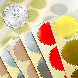 OFCCUSTOM Book Embosser Custom Embosser Stamp with