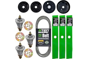 8TEN Blade Spindle Belt Idler Kit for Toro 15-42RC01 15-42SC01 15-42SC02 15-42SC03 42-Inch 106636 111726 109967 110148