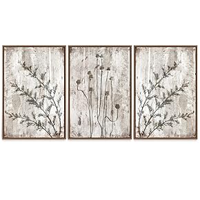 SIGNWIN Framed Canvas Wall Art Japanese Style Canvas...