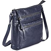 Small Genuine Leather Crossbody Bags for Women Vintage Travel Sling Purses & Handbags Shoulder Crossover