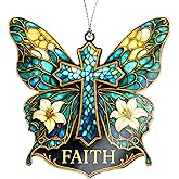 Butterfly Gifts for Women – Easter Basket Stuffers, Spiritual and Inspirational Butterfly Decor, Christian Religious Friendship Gift, Women Birthday Gifts, Valentines, Mothers Day