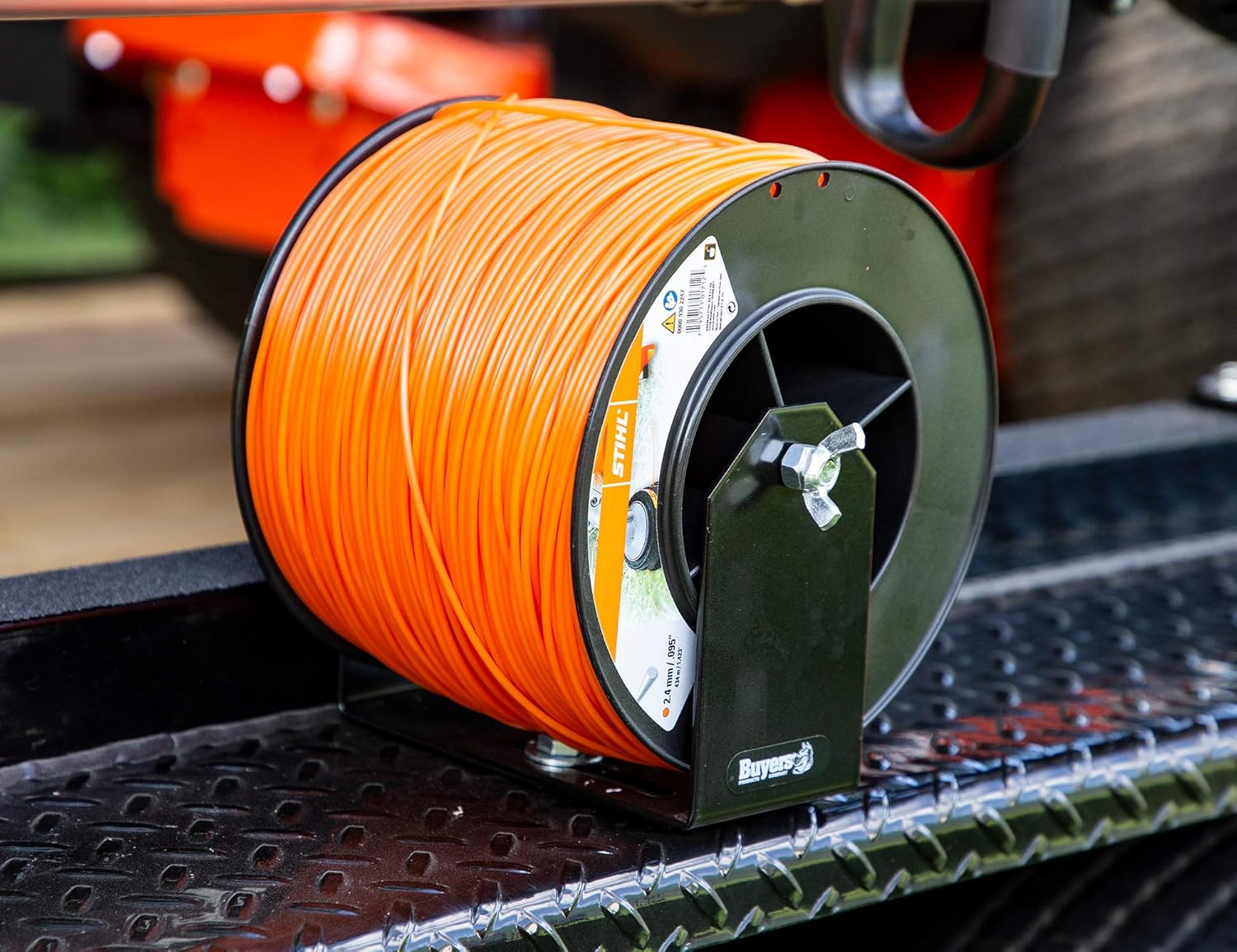 Trailer Trimmer Line Holder Rack Truck Landscape Weed Eater Spool Winder Bracket eBay