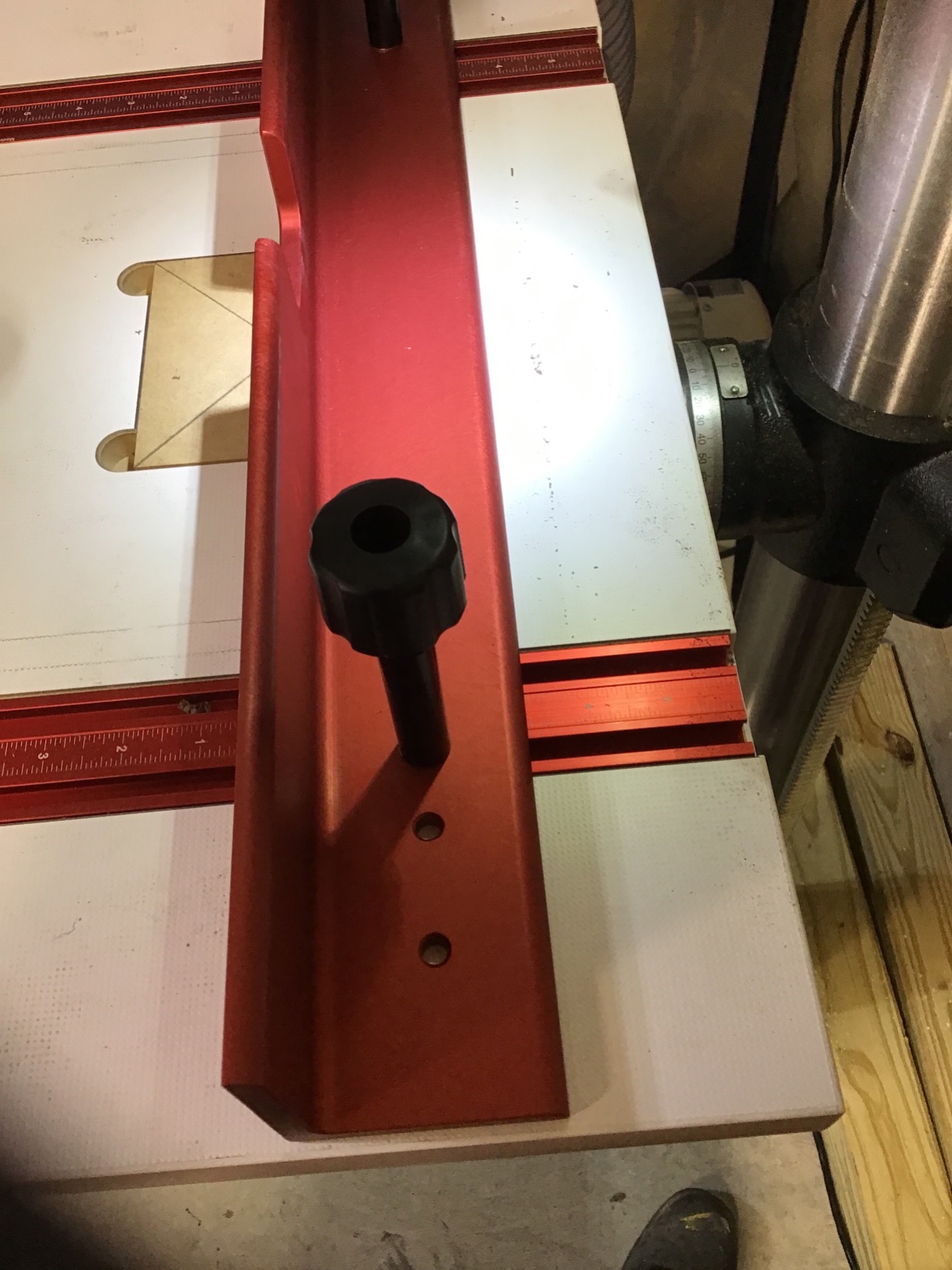 23/mo Finance Woodpeckers Tall Drill Press Fence, Tall Fence Upgrade