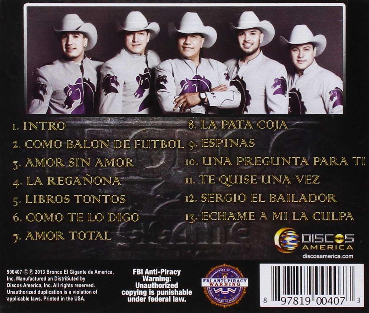 Bronco El Gigante De America Sangre Nueva Amazon Com Music