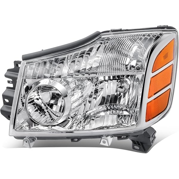 Amazon.com: Auto Dynasty NI2502154 Fatcory Style Halogen Headlight 