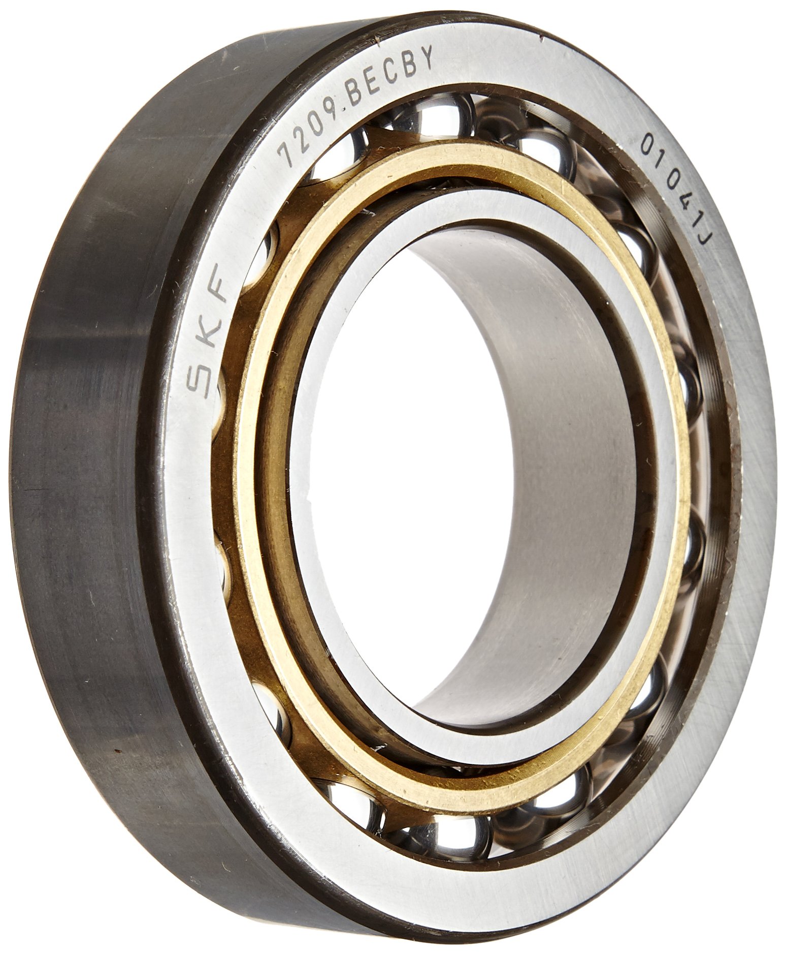 SKF 7209 BECBM Angular Contact Radial Ball Bearing, steel