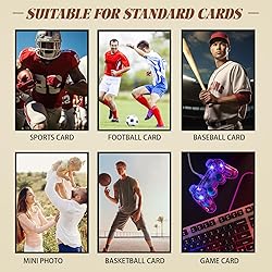 OHE 200 Counts Card Sleeves, Matte Black Baseball