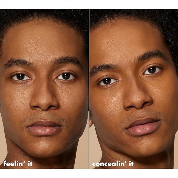 E.L.F. HYDRATING CAMO CONCEALER, COVERS BLEMISHES & UNDER-EYE CIRCLES, FULL-COVERAGE & DELIVERS A SATIN FINISH, VEGAN & CRUELTY-FREE, DEEP OLIVE