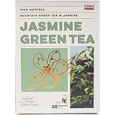 CONG CAPHE - Natural High Mountain Black Tea, Vietnamese Tea Bags, Rich And Aromatic, Jasmine Tea