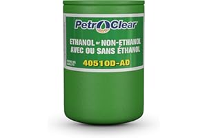 PETRO-CLEAR High Flow Particulate Remover Filter With Phase Seperation Detection for Ethanonl Blended Gasoline And Neat Gasoline, Diesel, and Biodiesel 40510D-AD by PetroClear