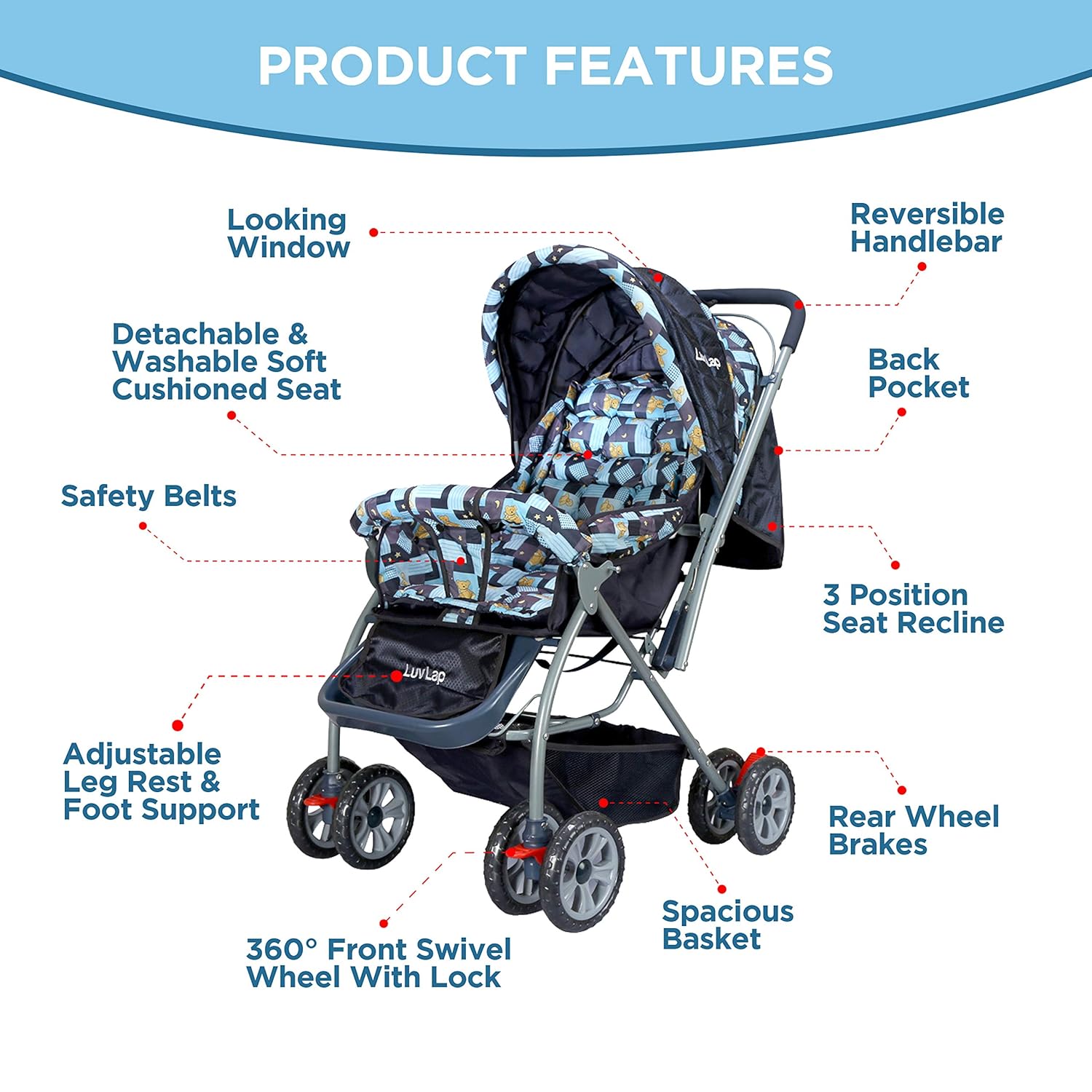 luvlap starshine stroller