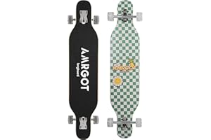 Amrgot 42 inches Complete Longborads Drop Through Deck Concave Cruise Professional Longboards