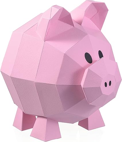 3d pig puzzle