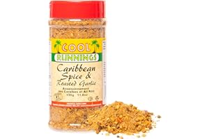 Cool Runnings Caribbean Spice & Roasted Garlic - 330g, Reddish Brown with Black and Red flecks