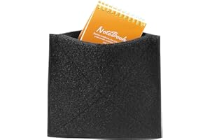 ZAMUDAM Tactical Molle D3CRM Chest Rig Admin Sleeve Expansion Pouch Concealed Storage Pocket for Vest Backpack Hook and Loop